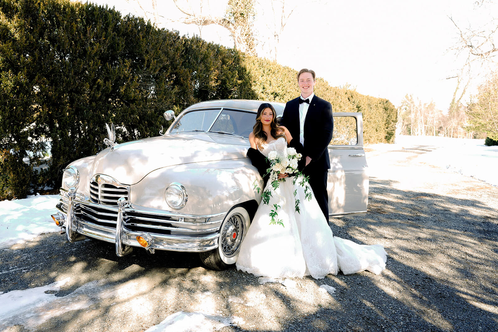 1949 Packard vintage wedding limousine — Classic Car Limousines Virginia